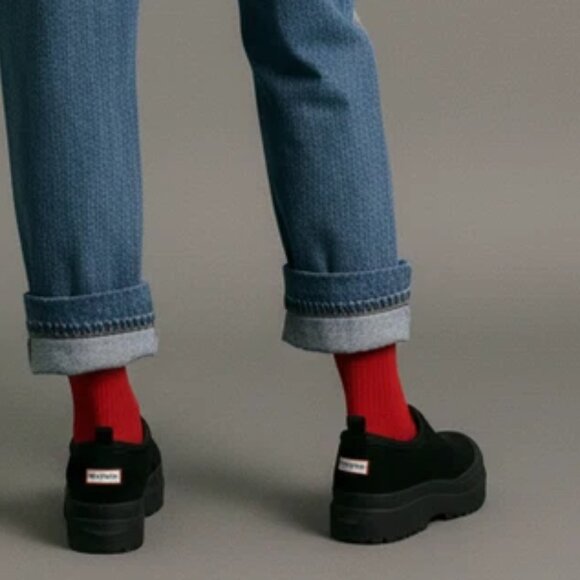 NEW HUNTER Askern Slip-On Shoes - Waterproof Insulated Suede For Women 1225 6s3 - Picture 1 of 8